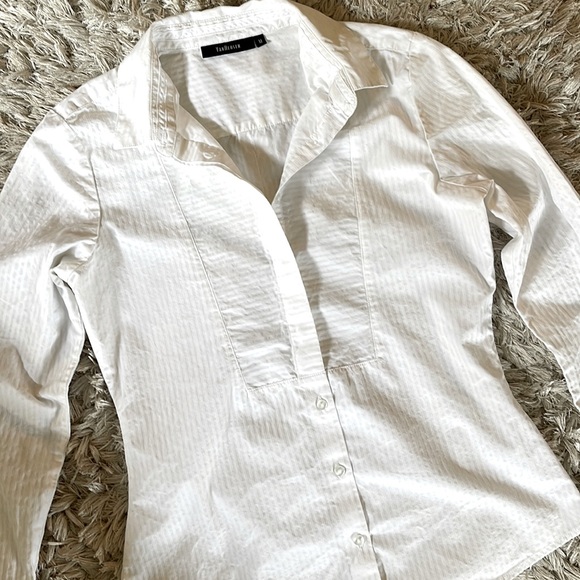 🍀3/50 VAN HEUSEN Cotton Fitted Shirt (M) - Picture 7 of 16